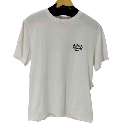 アーペーセー A.P.C. S/S フロントロゴ刺繍クルーネックTシャツ メンズ import:S