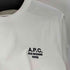 アーペーセー A.P.C. S/S フロントロゴ刺繍クルーネックTシャツ メンズ import:S