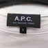 アーペーセー A.P.C. S/S フロントロゴ刺繍クルーネックTシャツ メンズ import:S