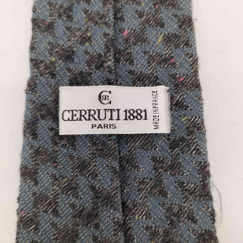 チェルッティ CERRUTI 1881 ツイード調 総柄ネクタイ メンズ