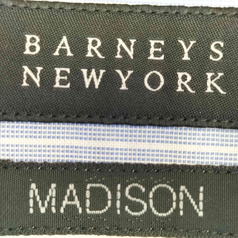 バーニーズニューヨーク BARNEYS NEWYORK MADISON ストライプ ドレスシャツ メンズ 38