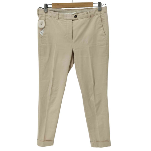 マックスマーラ MAX MARA イタリア製 1タックテーパードパンツ レディース JPN:40