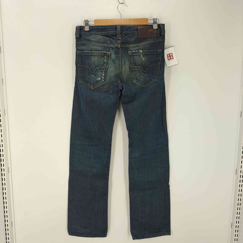 ディーゼル DIESEL ダメージストレートデニムパンツ y2k メンズ 29/30