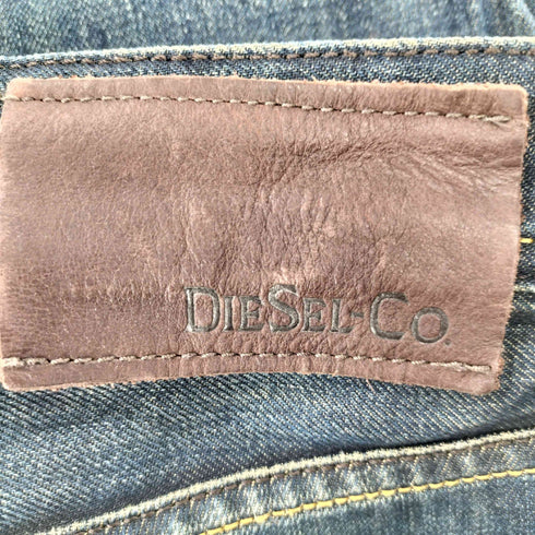 ディーゼル DIESEL ダメージストレートデニムパンツ y2k メンズ 29/30