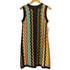 ミッソーニ MISSONI 総柄 ノースリーブ ニットワンピース レディース import:XS