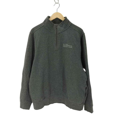 エルエルビーン L.L.Bean 裏起毛 ハーフジップ スウェット メンズ JPN:XL