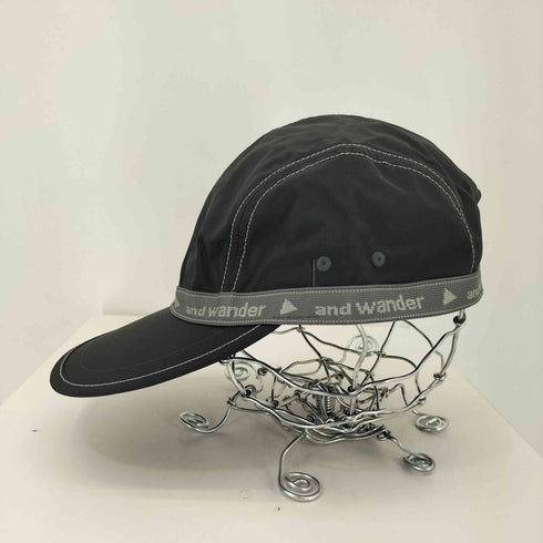 アンドワンダー and wander JQ TAPE CAP メンズ