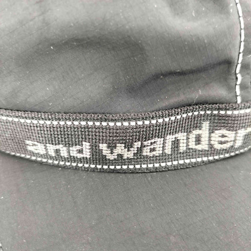 アンドワンダー and wander JQ TAPE CAP メンズ