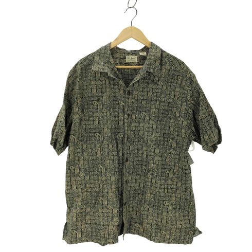 エルエルビーン L.L.Bean 90s 総柄半袖シャツ メンズ JPN:L