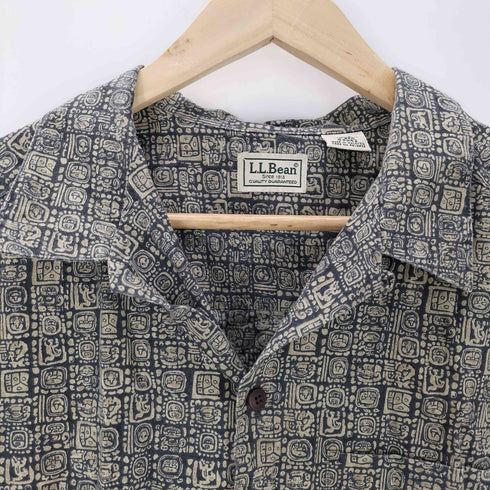 エルエルビーン L.L.Bean 90s 総柄半袖シャツ メンズ JPN:L