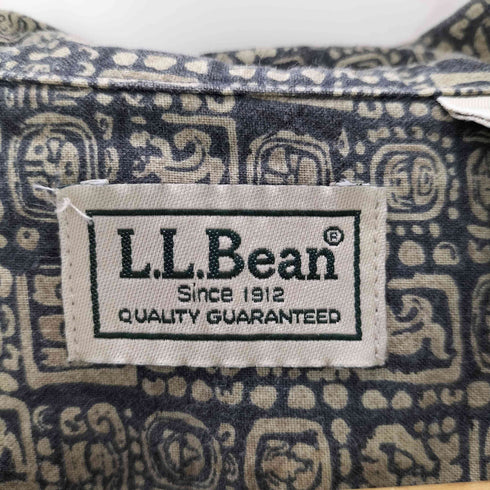 エルエルビーン L.L.Bean 90s 総柄半袖シャツ メンズ JPN:L
