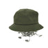 サウスツーウェストエイト SOUTH2 WEST8 Bucket Hat - Cotton Herringbone メンズ