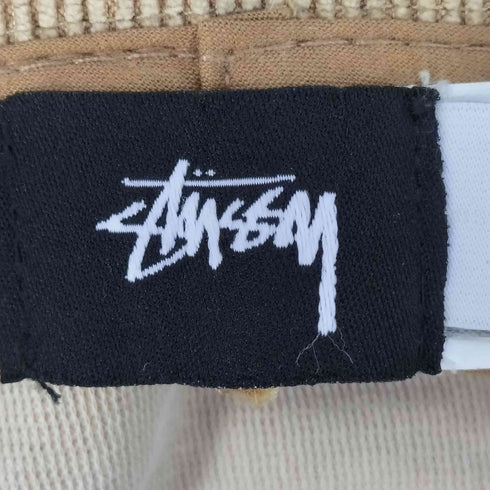 ステューシー Stussy ロゴ刺繍 コーデュロイ バケットハット メンズ