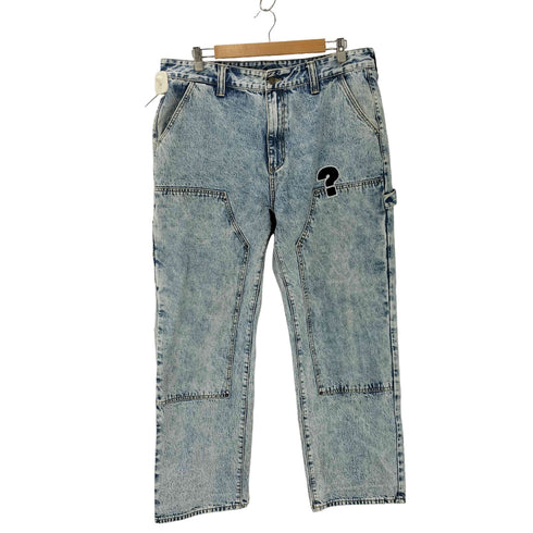 ゲス GUESS ダブルニー ペインターデニムパンツ メンズ 36