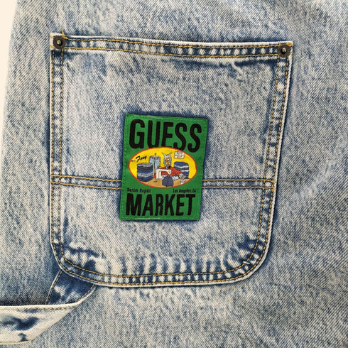 ゲス GUESS ダブルニー ペインターデニムパンツ メンズ 36