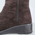 ハッシュパピーズ HUSH PUPPIES 裏地ファー スウェード サイドジップ ブーツ レディース JPN:24