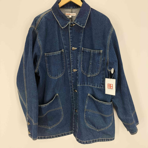 NEYRIES CLOTHING 4P デニム カバーオールジャケット ドーナツボタン メンズ JPN:L