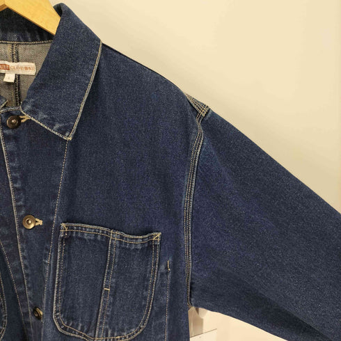 NEYRIES CLOTHING 4P デニム カバーオールジャケット ドーナツボタン メンズ JPN:L