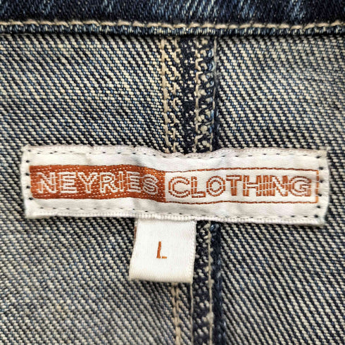NEYRIES CLOTHING 4P デニム カバーオールジャケット ドーナツボタン メンズ JPN:L