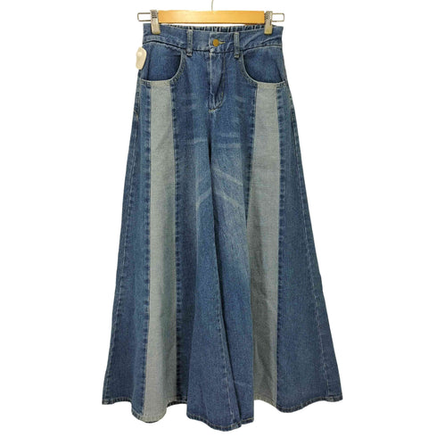 Silent Worth 再構築 リビルド フレア デニムパンツ レディース
