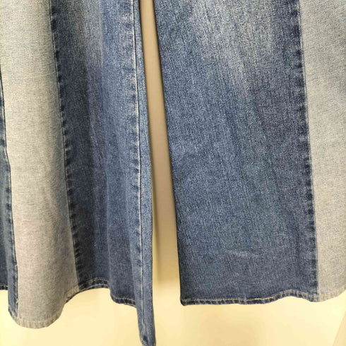 Silent Worth 再構築 リビルド フレア デニムパンツ レディース
