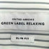 ユナイテッドアローズグリーンレーベルリラクシング UNITED ARROWS green label relaxing SLIM FIT ストライプ ボタンダウンシャツ メンズ JPN:L