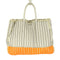 アニヤハインドマーチ ANYA HINDMARCH レザー×キャンバス トートバッグ レディース