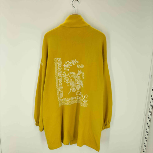 キャバン CABaN コットンカシミヤスムース フラワージャガードニットコート メンズ FREE