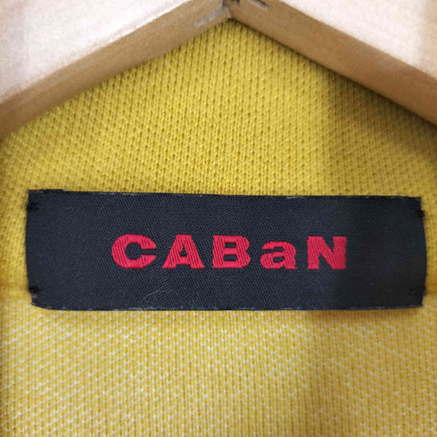 キャバン CABaN コットンカシミヤスムース フラワージャガードニットコート メンズ FREE