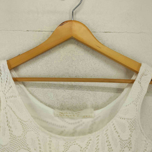 JENS PIRATE BOOTY MADE IN FRANCE バックスリットレースノースリーブワンピース レディース XS