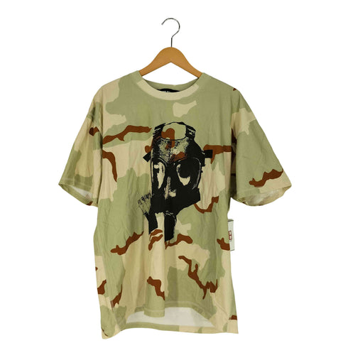 UNITED STANDARD プリント カモ クルーネックTシャツ メンズ import:XL