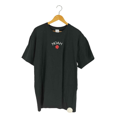 ノア NOAH Rose Core Logo Tee ロゴ刺繍 クルーネックTシャツ メンズ import:XL