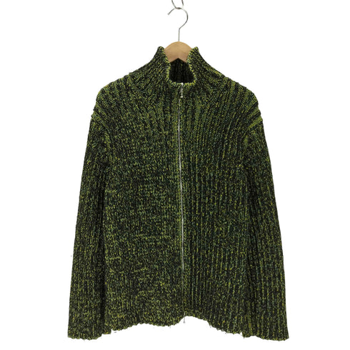 ビューティフルピープル beautiful people poliester cord wool rib zip cardigan ドライバーズニット メンズ 38
