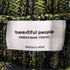 ビューティフルピープル beautiful people poliester cord wool rib zip cardigan ドライバーズニット メンズ 38