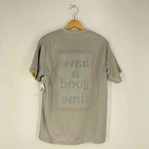 ハブアグッドタイム HAVE A GOOD TIME メッシュ リバーシブル クルーネックTシャツ メンズ JPN:M