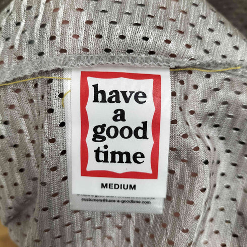 ハブアグッドタイム HAVE A GOOD TIME メッシュ リバーシブル クルーネックTシャツ メンズ JPN:M