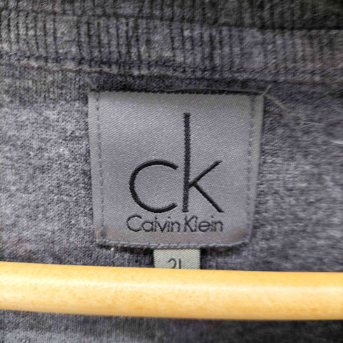 シーケーカルバンクライン ck Calvin Klein L/S VネックTシャツ メンズ 2L