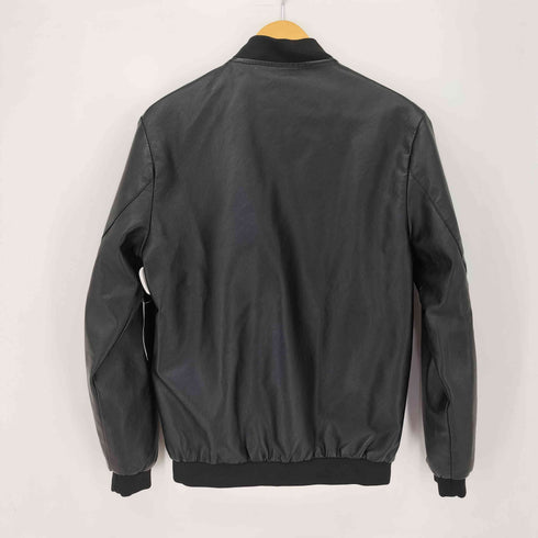 フェイクレザージップアップジャケット メンズ JPN:XL