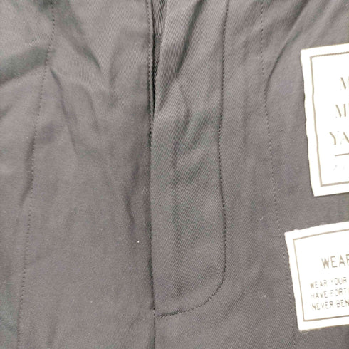 メゾンミハラヤスヒロ Maison MIHARA YASUHIRO 22AW ロゴパッチイージースラックスパンツ レディース JPN:3