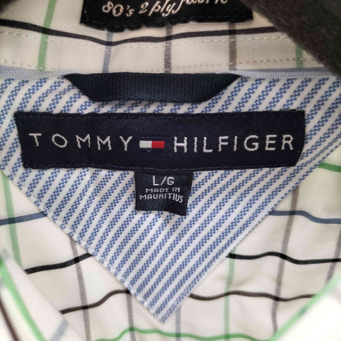 トミーヒルフィガー TOMMY HILFIGER L/S BD チェックシャツ メンズ import:L