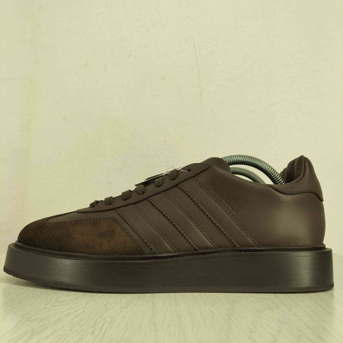 アディダスオリジナルス adidas Originals 25ss GAZELLE INDOOR MADE IN ITALY BROWN メンズ JPN:26