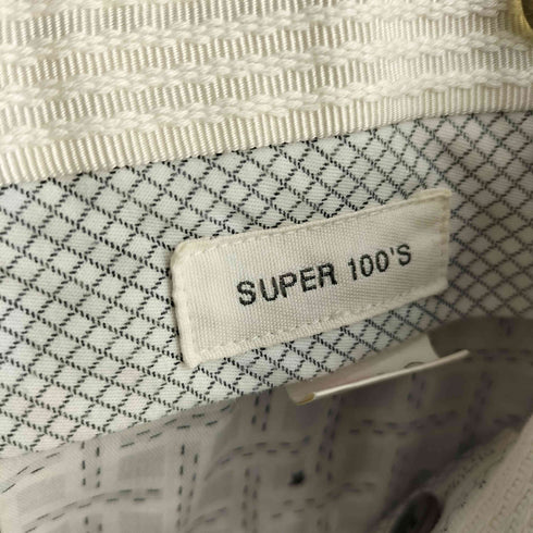 インコテックス INCOTEX SPARE BUTTON SUPER 100s ウールセンタープレススラックス メンズ 48