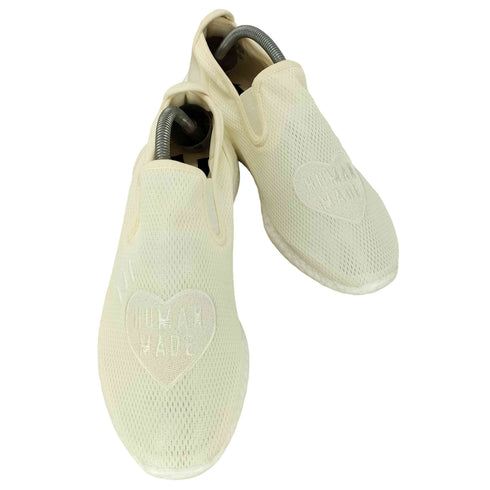 アディダスオリジナルス adidas Originals PURE SLIP ON CREAM WHITE メンズ JPN:26.5