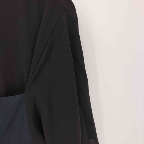 エムエムシックスメゾンマルジェラ MM6 Maison Margiela 17SS FABRIC INSERT T-SHIRT レディース import:S