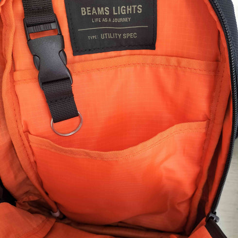 ビームスライツ BEAMS Lights UTILITY SPEC マルチポケットワンショルダーバッグ メンズ