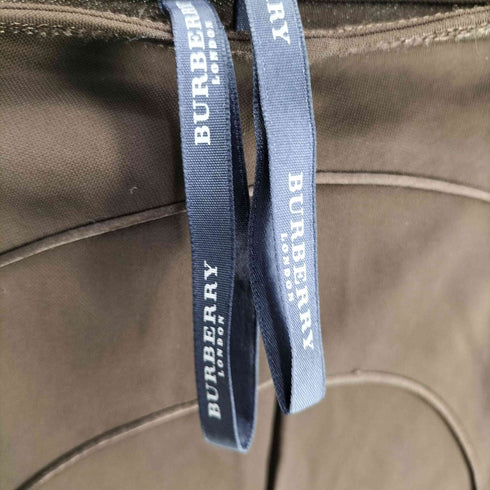 バーバリーロンドン BURBERRY LONDON カーブデザイン レーヨン混 膝丈スカート レディース JPN:38