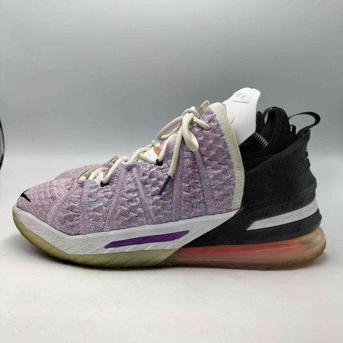 ナイキ NIKE LEBRON XVIII BLACK ELECTRIC GREEN-BLACK LEBRON 18 スニーカー メンズ JPN:27