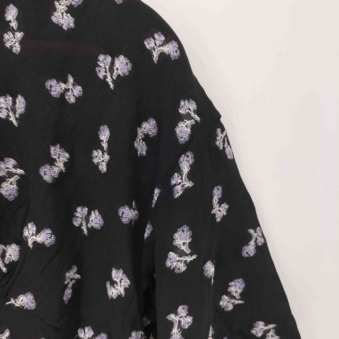 マメクロゴウチ Mame Kurogouchi 17SS 花柄 刺繍 ブラウス レディース JPN:1