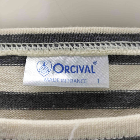 オーチバル ORCIVAL バスクシャツ レディース JPN:1