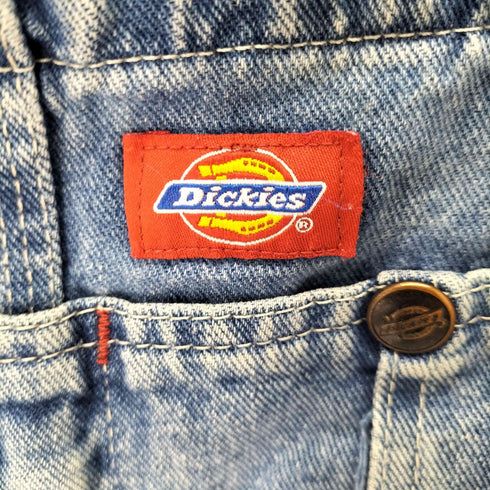 ディッキーズ Dickies デニムオーバーオール メンズ 42/32